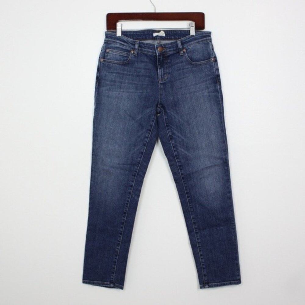 Eileen Fisher Jeans Women's Size 4 Medium Wash Skinny Jeans